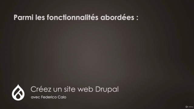 Créez un site web avec Drupal 9 – Screenshot 1