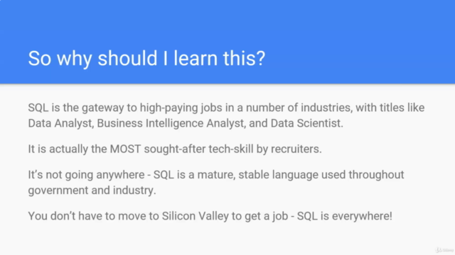 SQL for Data Analysis - with SQL Server – Screenshot 2
