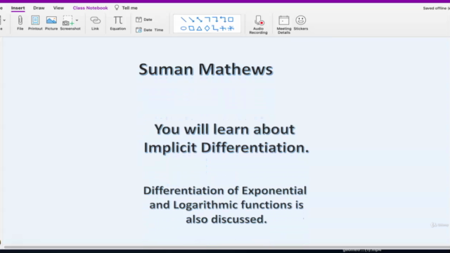 Deeper Understanding of Differentiation for AI – Screenshot 2