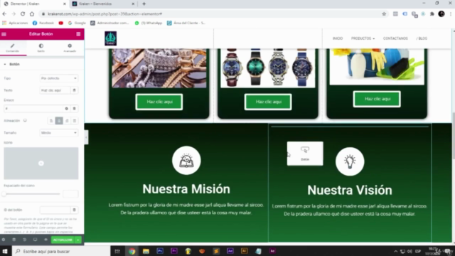 Crea Paginas Web de Otro Planeta (Wordpress y Elementor) – Screenshot 1
