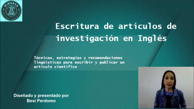 Escritura de artículos científicos en inglés. – Screenshot 3