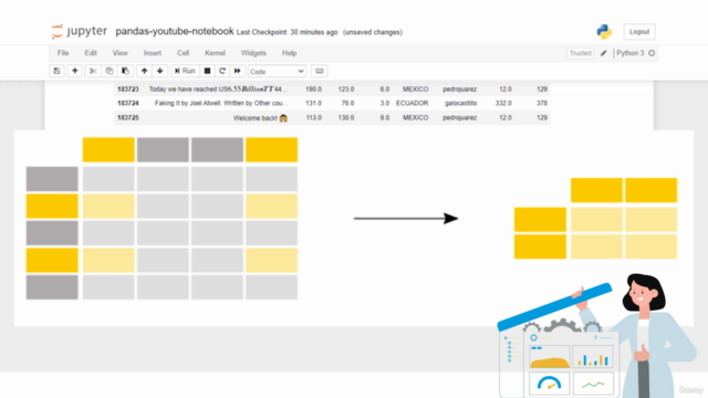 Curso Maestro: Visualizaciones y Análisis de Datos en Python – Screenshot 1