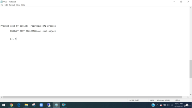 SAP CO Product Costing-"By Period Scenario" in S/4 HANA – Screenshot 1