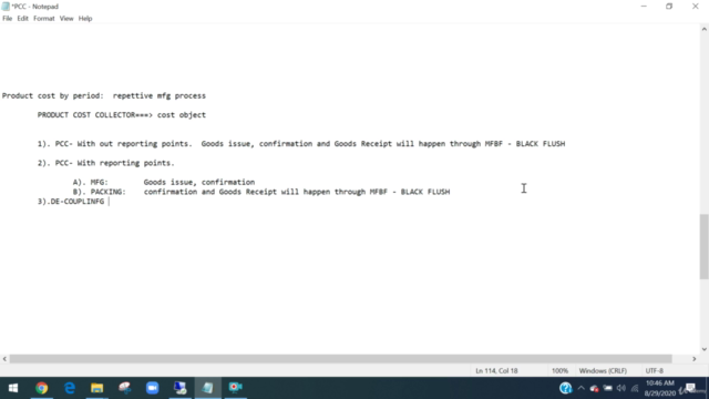 SAP CO Product Costing-"By Period Scenario" in S/4 HANA – Screenshot 3