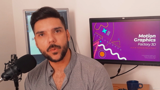 Crie uma Fábrica Animada com Cinema 4D & After Effects – Screenshot 3
