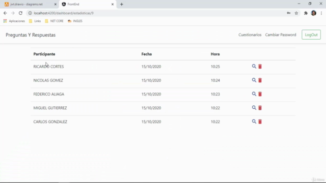 Angular - NET Core - Aplicacion de Preguntas y Respuestas – Screenshot 3