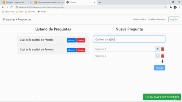 Angular - NET Core - Aplicacion de Preguntas y Respuestas – Screenshot 4