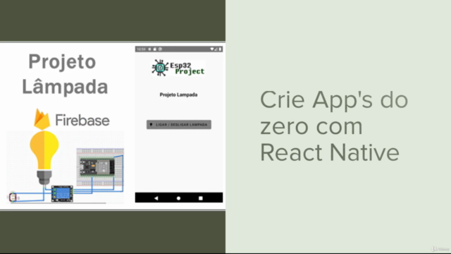 Iot na Prática: com esp32+Firebase+React Native (Atual.2023) – Screenshot 4