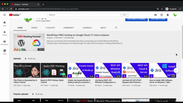 WordPress FREE Hosting on Google Cloud – Screenshot 1