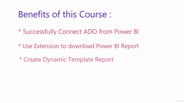 Beginners Course on Power BI with Azure DevOps (ADO) – Screenshot 3
