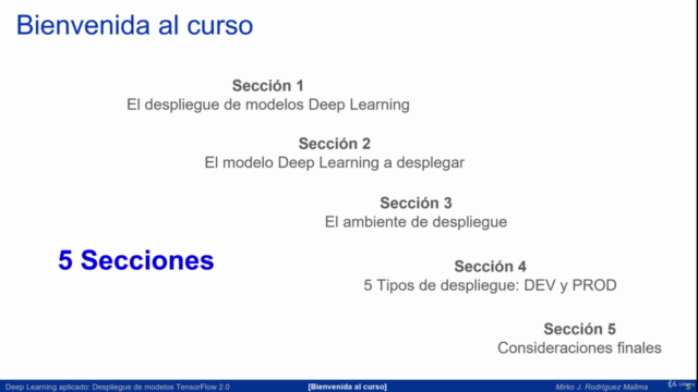 Deep Learning aplicado: Despliegue de modelos TensorFlow 2.0 – Screenshot 1