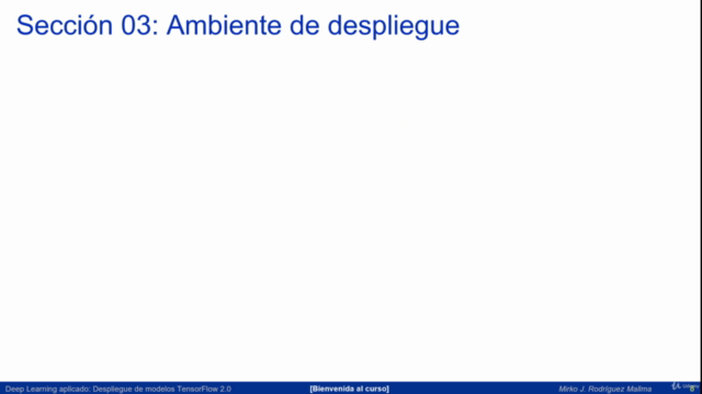 Deep Learning aplicado: Despliegue de modelos TensorFlow 2.0 – Screenshot 2