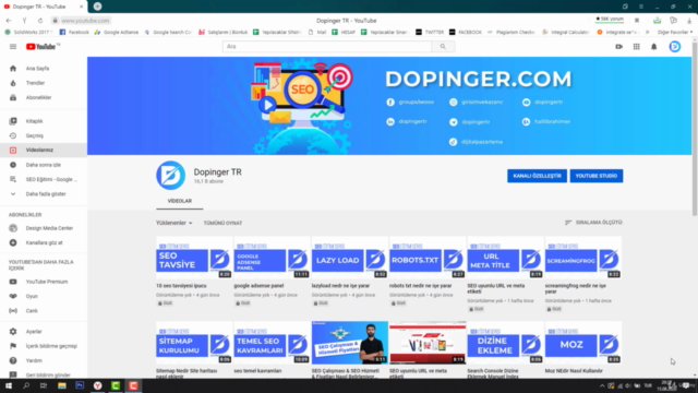 SEO Eğitimi - Ücretsiz GOOGLE | Online SEO & Uygulamalı Kurs – Screenshot 1