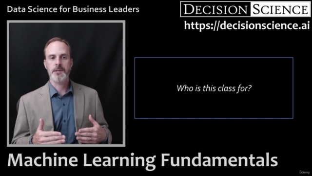 Data Science for Business Leaders: ML Fundamentals – Screenshot 2