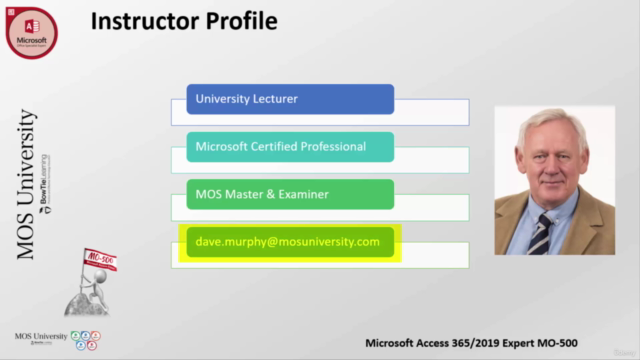 MO-500 Microsoft Access Expert Certification – Screenshot 1
