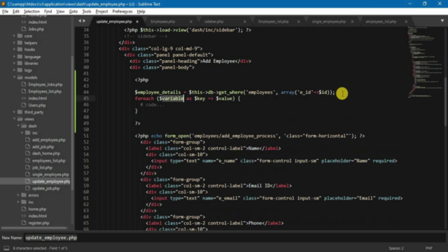 PHP MySQL & CodeIgniter Course: Complete Guide – Screenshot 3