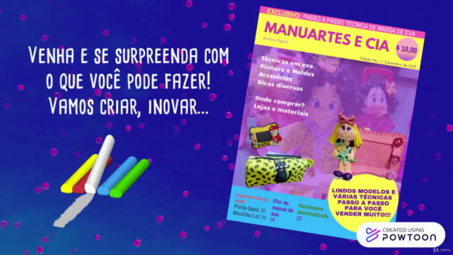 Curso de Artesanato em Eva -Manuartes e Cia – Screenshot 3