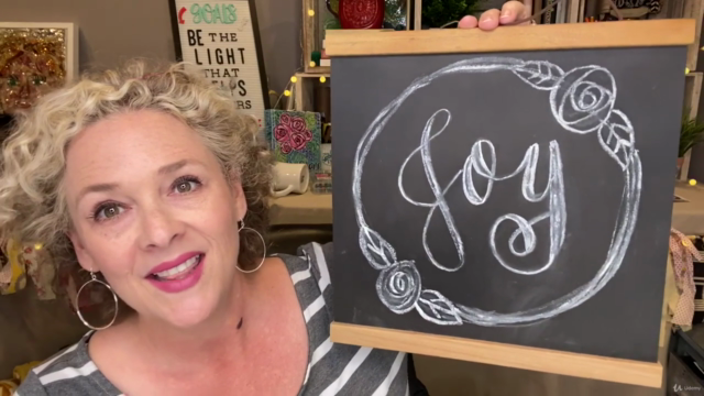 Hand Letter and Doodle with Chalk – Screenshot 1