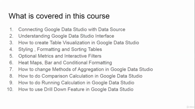 Google Data Studio Course 2022- From Beginner To Advanced – Screenshot 2