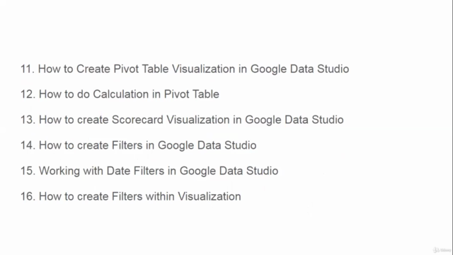 Google Data Studio Course 2022- From Beginner To Advanced – Screenshot 3