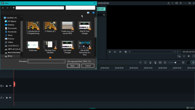 Complete Video Editing and Videography using Filmora – Screenshot 1