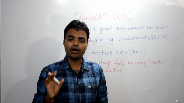 Learn AutoCAD 2023- 21 Mechanical 2D and 3D Complete Course – Screenshot 2