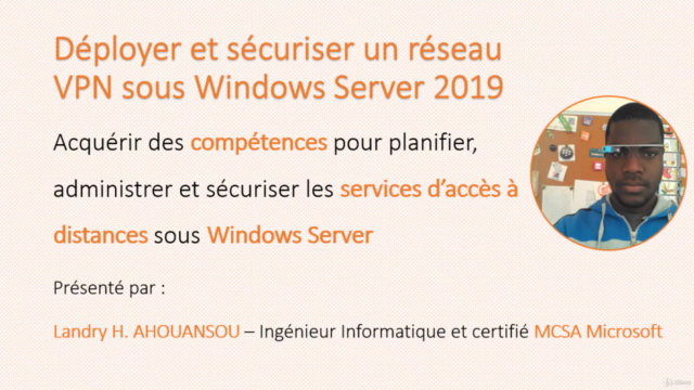 Déployer et sécuriser un réseau VPN sous Windows Server 2019 – Screenshot 1