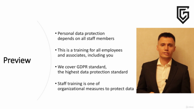 GDPR - standard data protection staff training – Screenshot 3
