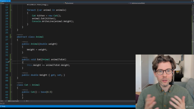 C# OOP - Inheritance, Polymorphism, Interfaces – Screenshot 1