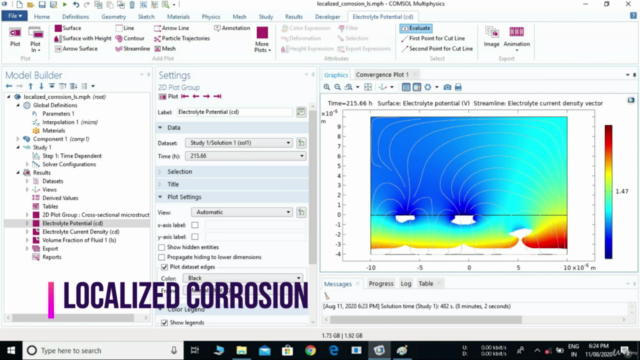 Corrosion Modeling & Protection with COMSOL  Multiphysics - Screenshot_03