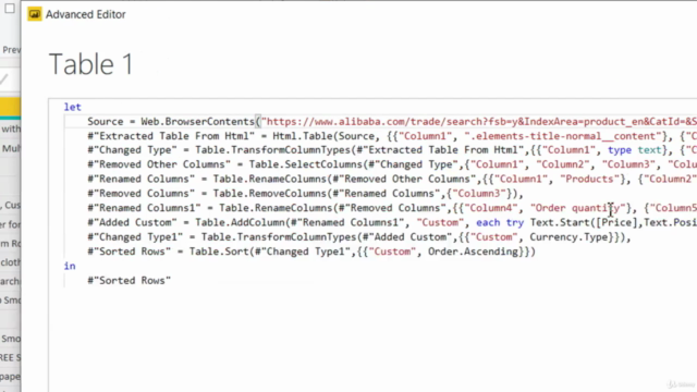 Power Query M Language with Specialize in Web Scraping – Screenshot 2