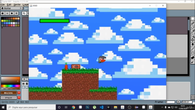 Aprenda a criar jogos de plataforma 2D em Java – Screenshot 1