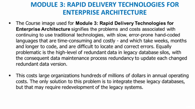 4) Module 3: Rapid Delivery Technologies for EA – Screenshot 1