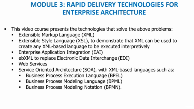 4) Module 3: Rapid Delivery Technologies for EA – Screenshot 3