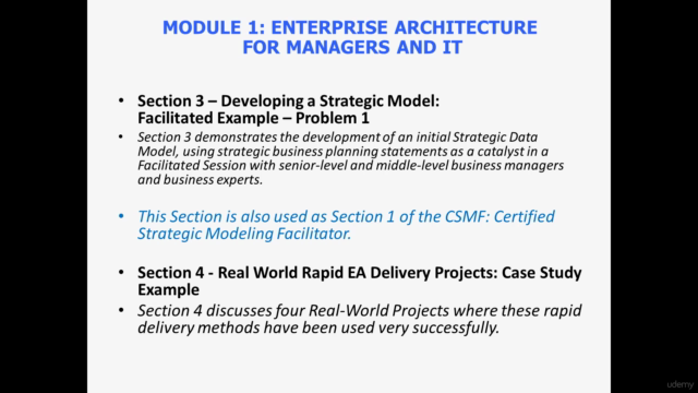 2) Module1: Enterprise Architecture for Managers and IT – Screenshot 4