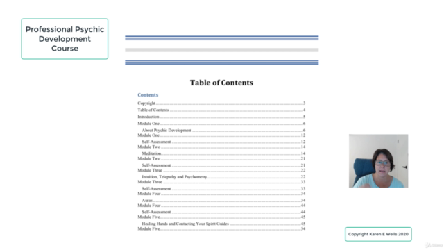 Professional Accredited Psychic Development Course – Screenshot 3