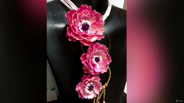 Advanced paper floral jewelry – Screenshot 1