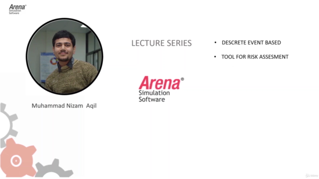 Arena simulation software: Basics to advance modeling – Screenshot 1