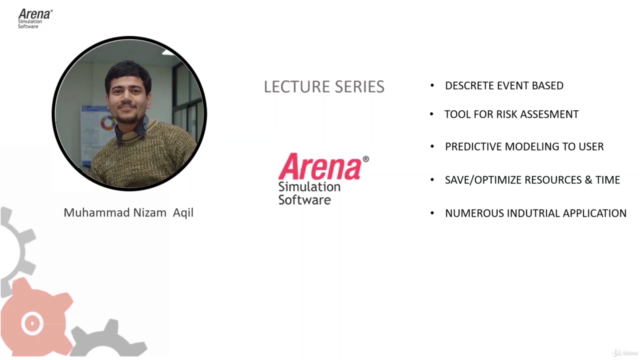 Arena simulation software: Basics to advance modeling – Screenshot 2