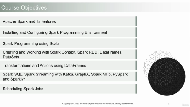 Working with Apache Spark (Aug 2023) – Screenshot 1