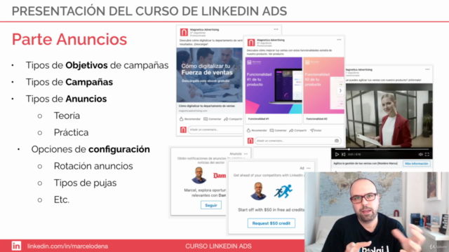 LinkedIn Ads: curso completo para dominar la plataforma – Screenshot 2