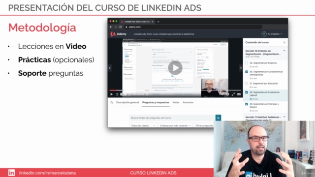 LinkedIn Ads: curso completo para dominar la plataforma – Screenshot 4