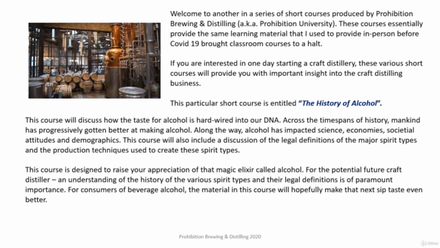 The History of Alcohol – Screenshot 1