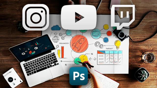 Curso Photoshop: Diseño para Redes Sociales – Screenshot 4