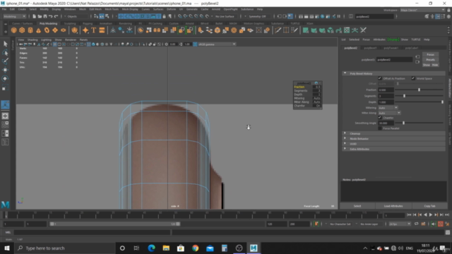 Modeling Fundamentals in Maya 2020 – Screenshot 1