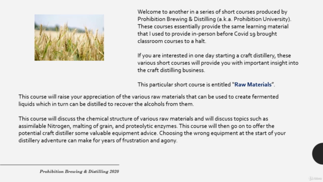 Raw Materials for Craft Distilling – Screenshot 1