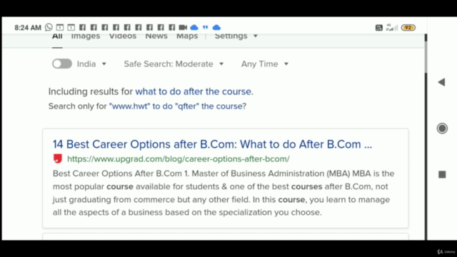 Advanced class : What is the 1 thing to do after any course? – Screenshot 3