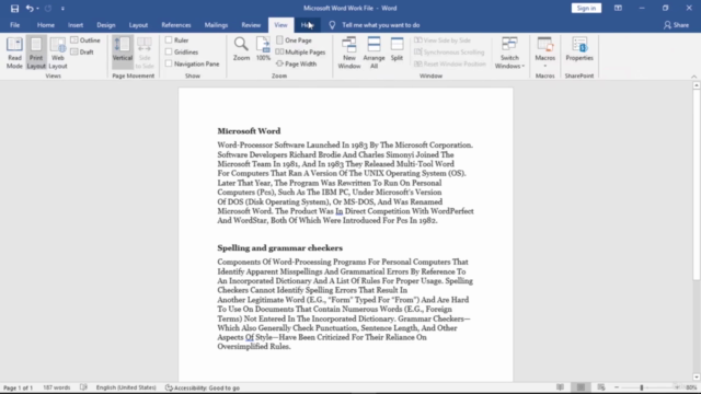 Microsoft Word - Master Word Basics – Screenshot 3