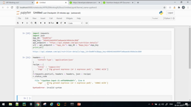 Web Scraping, API ,Beautiful Soup and Pandas using Python – Screenshot 3