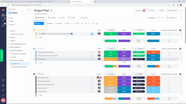 Monday - Project Management - The Complete Beginners Course – Screenshot 3